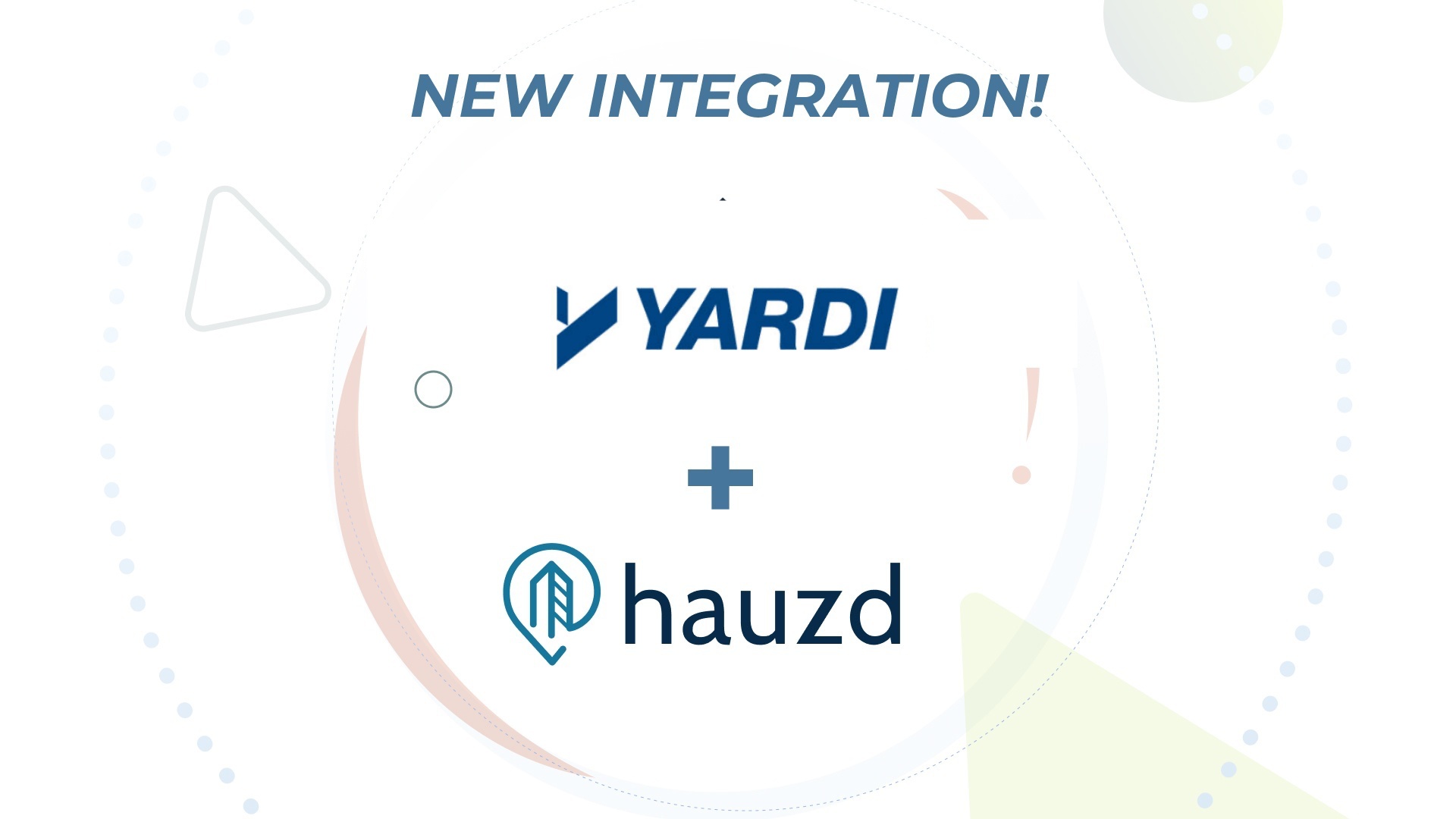 Yardi hauzd integration