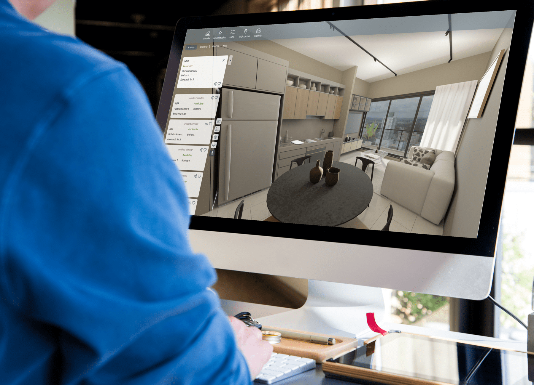 Showroom 3D es la Solución de Ventas 3D Interactiva que ayuda a los desarrolladores inmobiliarios a impulsar el engagement, incrementar ventas y reducir costos de impresión.